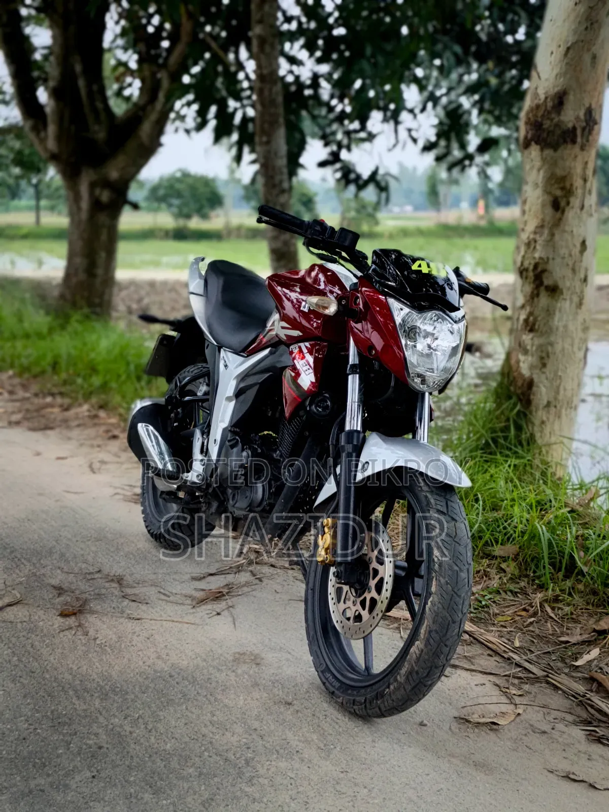 Suzuki Gixxer Monotone 2021 Red