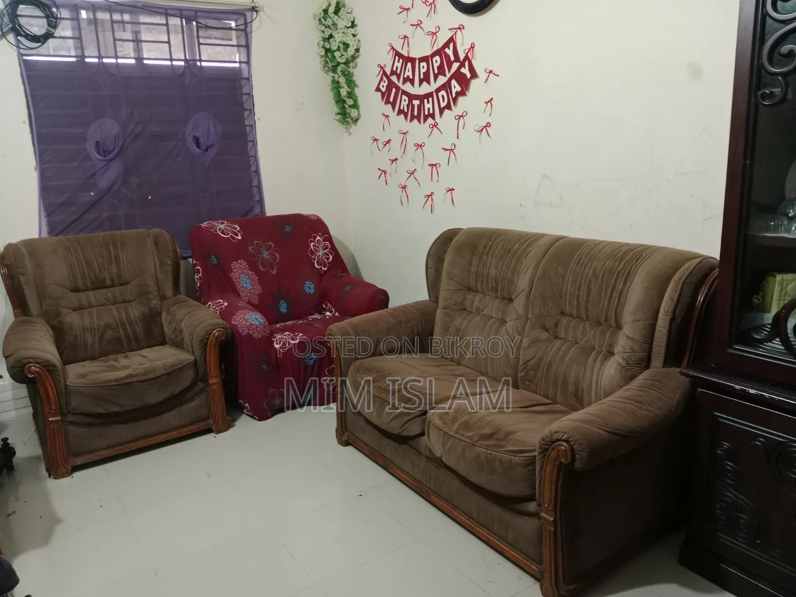 Teak Wood Sofa