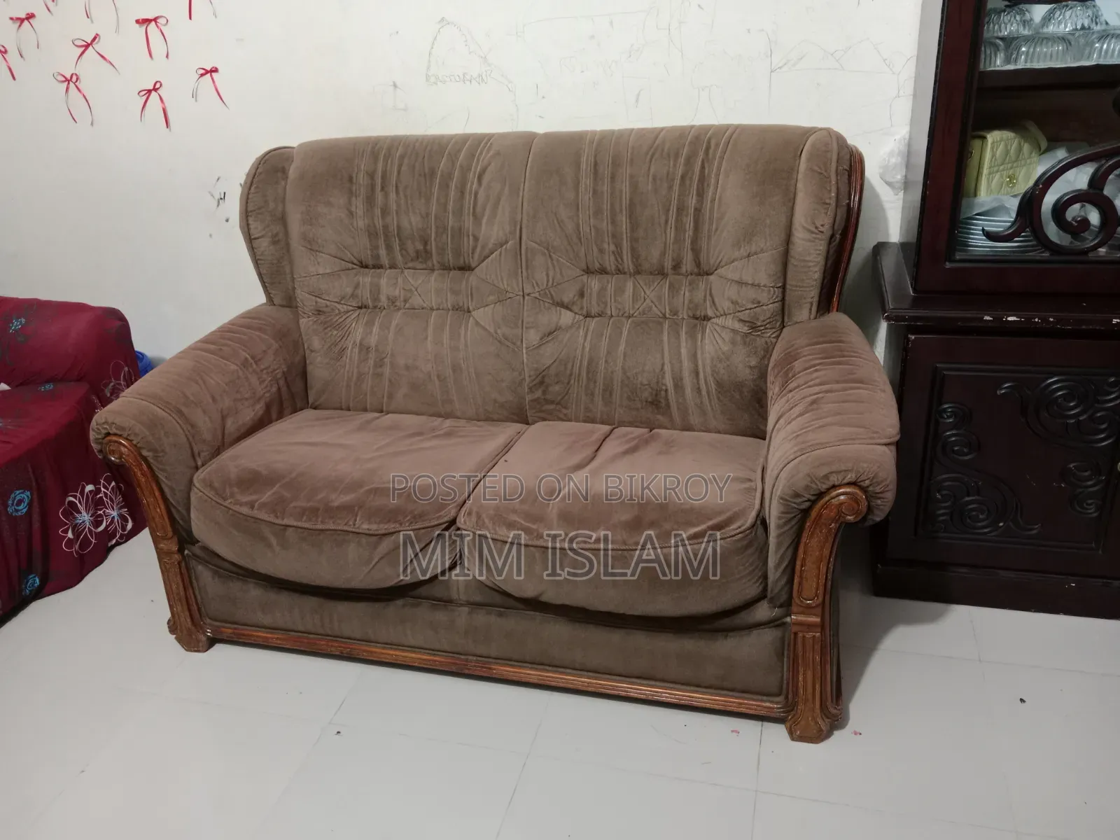 Teak Wood Sofa