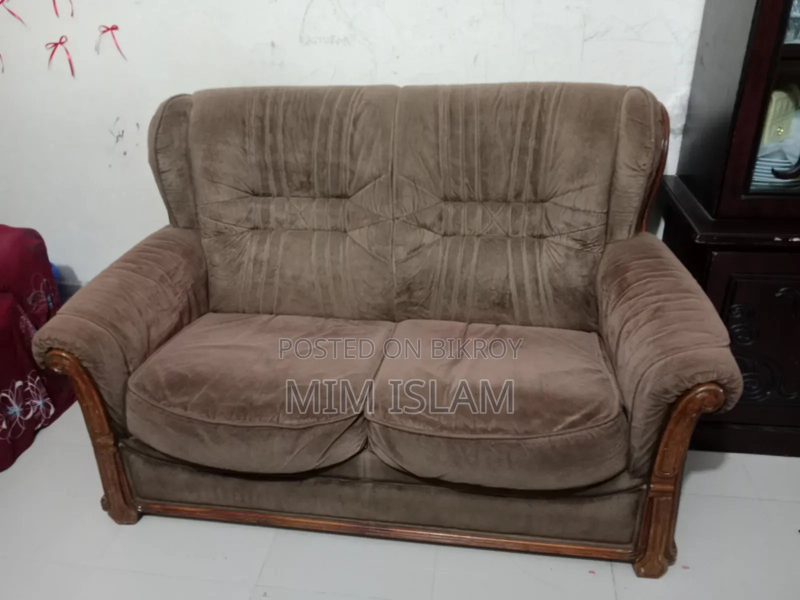 Teak Wood Sofa