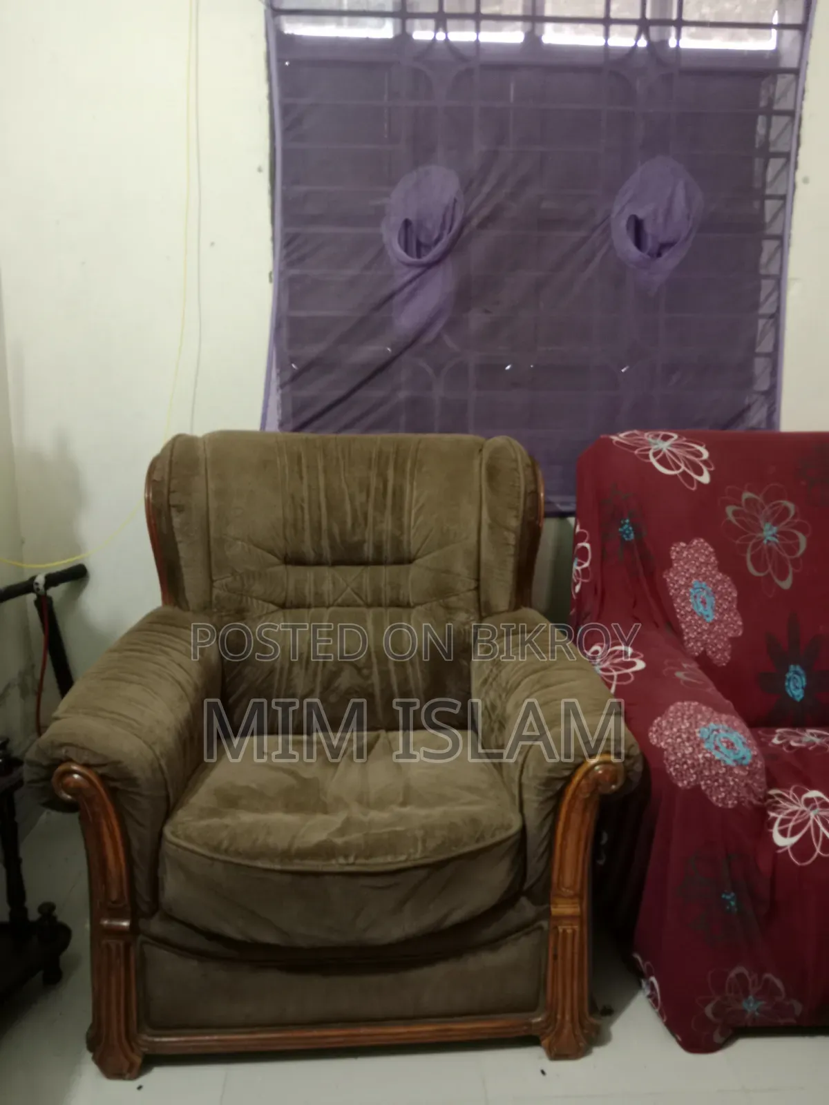 Teak Wood Sofa
