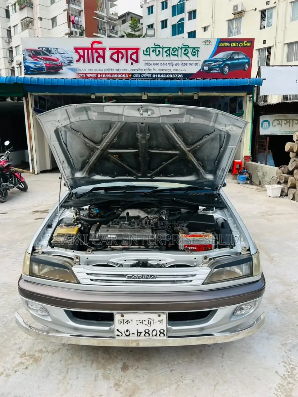 টয়োটা করিনা ১.৫ এফডব্লিউডি সেডান ১৯৯৬ রূপালী