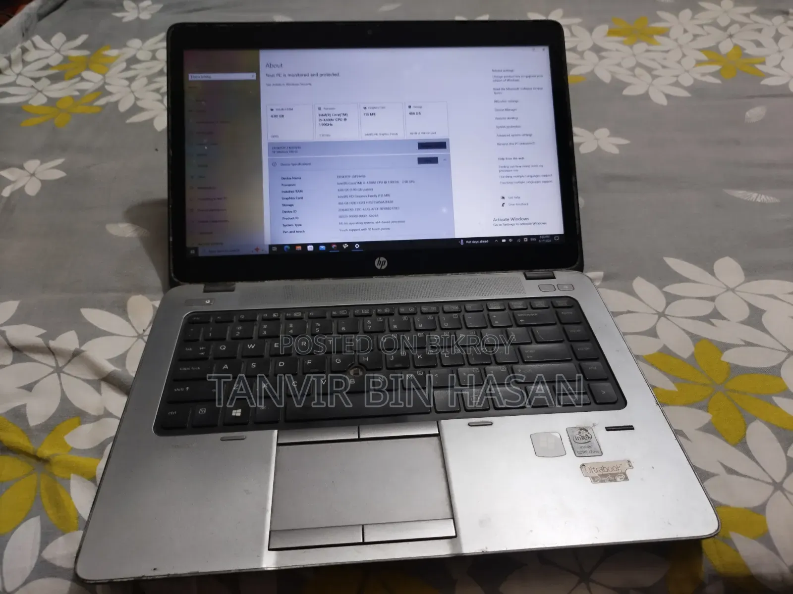 ল্যাপটপ HP EliteBook 840 G11 4GB Intel Core I5 HDD 500GB