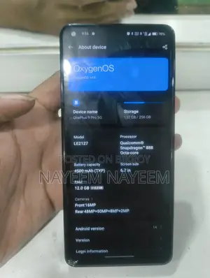 OnePlus 9 Pro 256 GB Silver