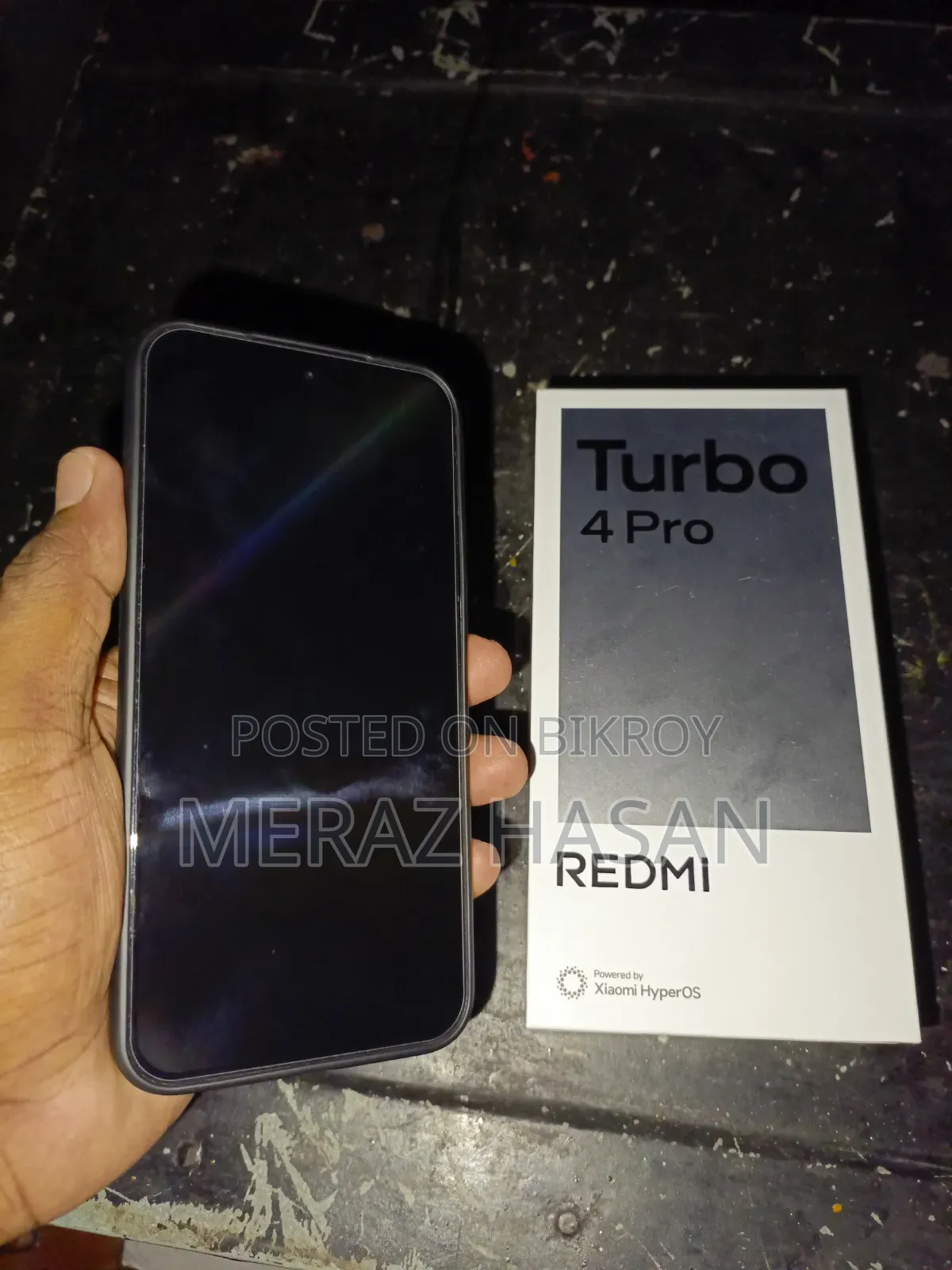 Xiaomi Redmi Turbo 4 Pro 256 GB Black