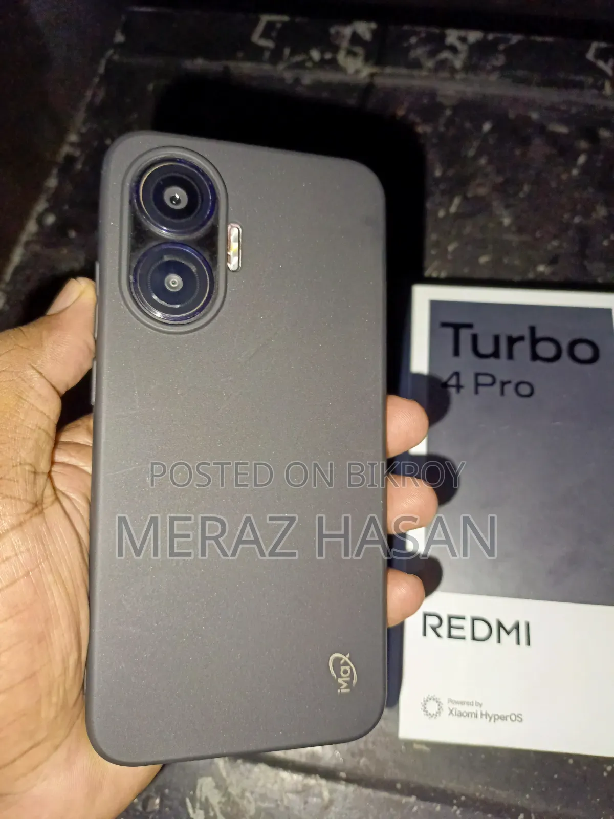 Xiaomi Redmi Turbo 4 Pro 256 GB Black