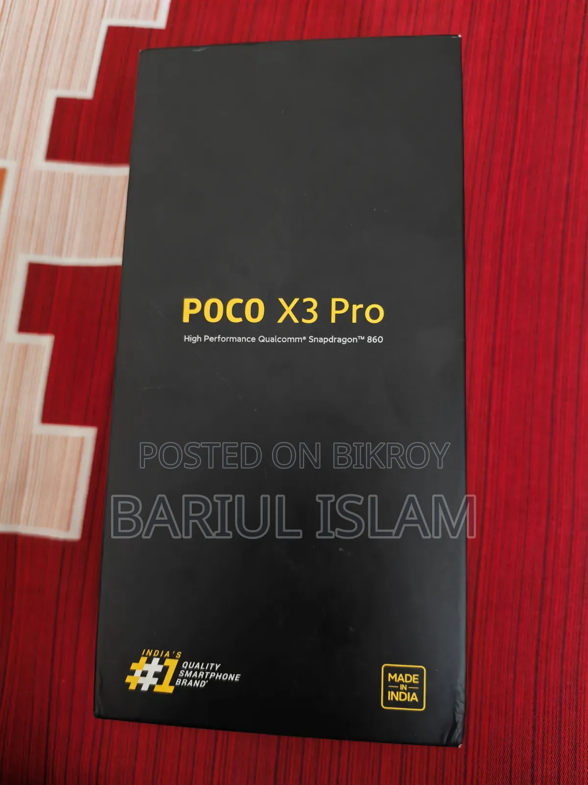 শাওমি পোকো এক্স৩ প্রো ১২৮ জিবি নীল