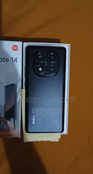 শাওমি রেডমি নোট ১৪ প্রো ২৫৬ জিবি কালো