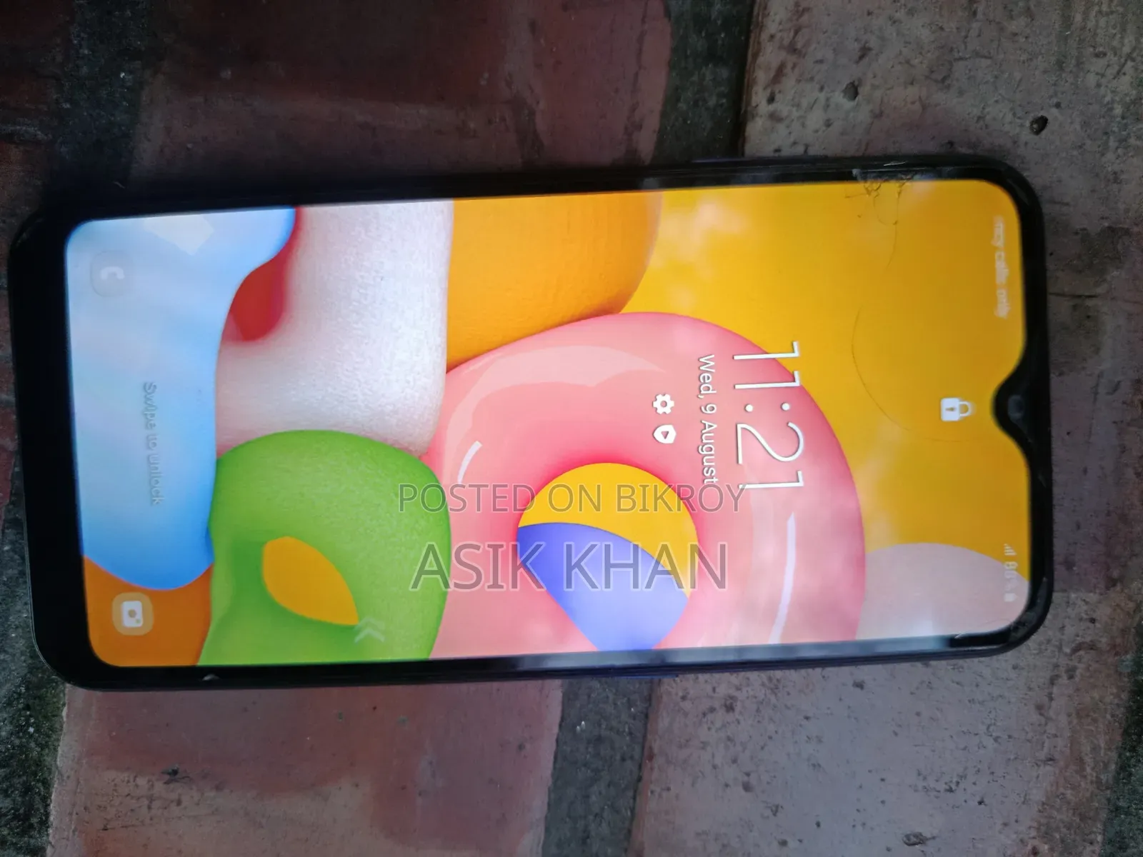Samsung Galaxy A01 16 GB Black