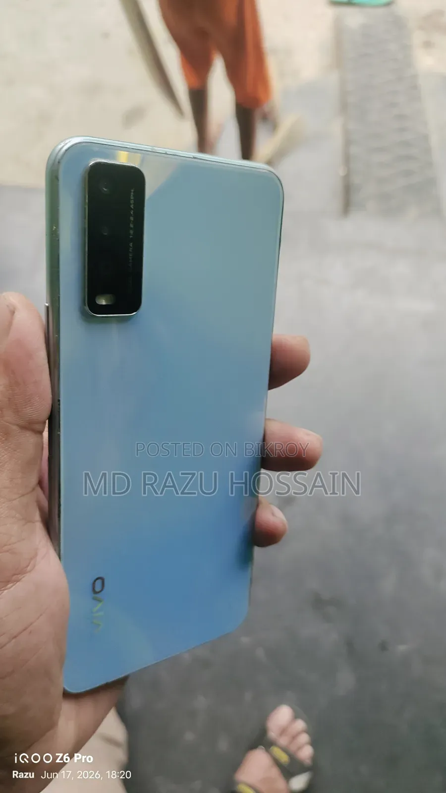 Vivo Y20 64 GB Blue