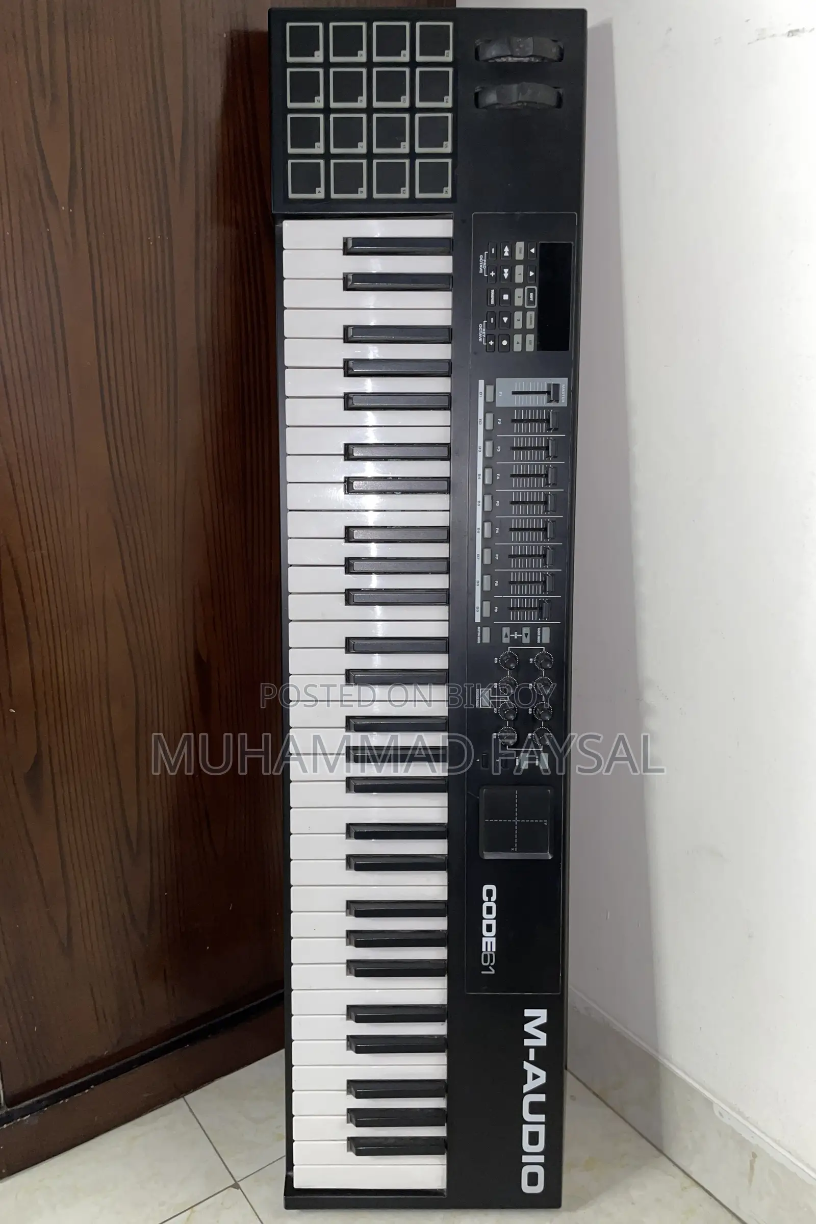 M-Audio Code 61 - চার্লি পুথের প্রিয় মিডি কিবোর্ড