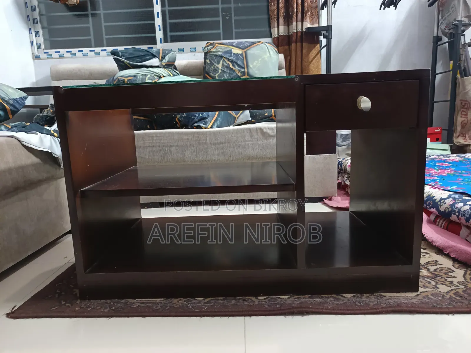 মালয়েশিয়ান উড সোফা (সোফা কভার ফ্রি) সেট টেবিলসহ