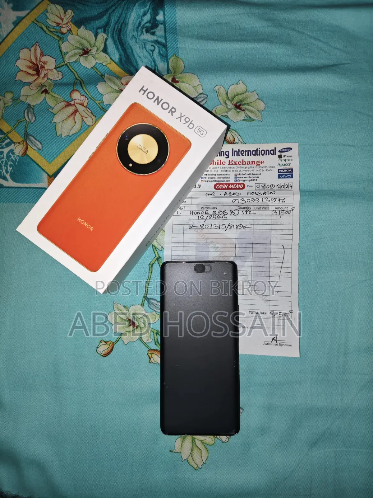 Honor X9b 5G 256 GB Black