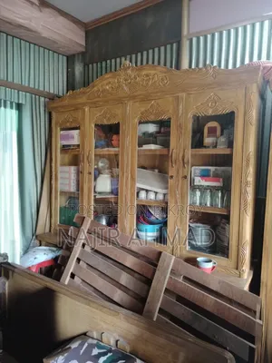 Bed, Showcase, Dressing Table, and Wardrobe