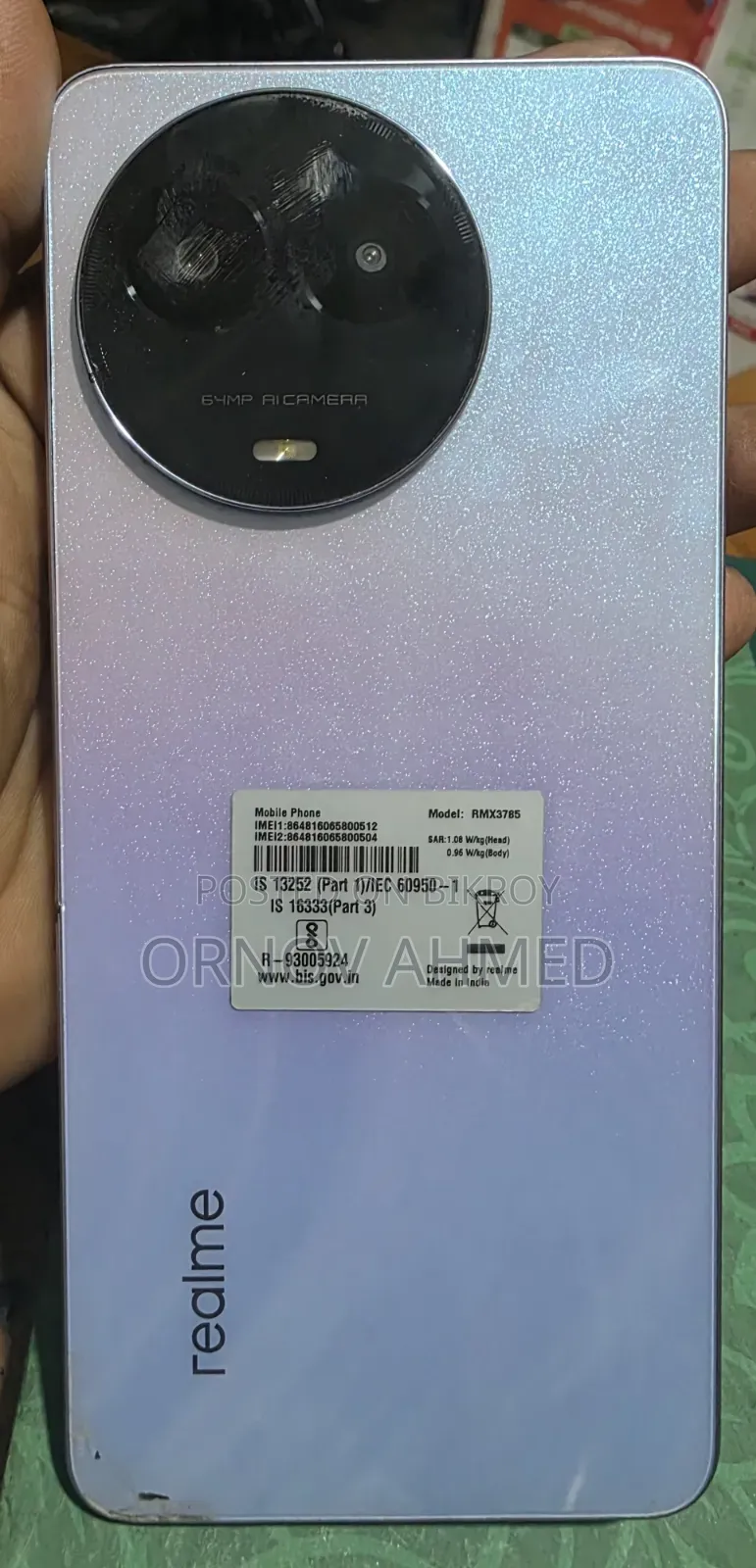 Realme 11 128 GB Blue