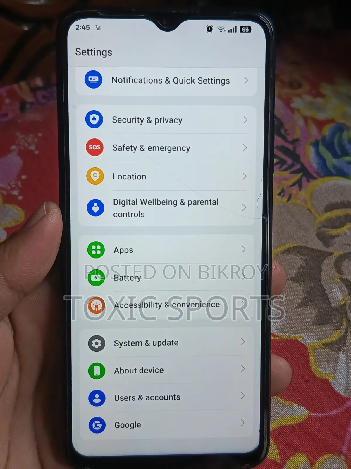Oppo A38 128 GB Black