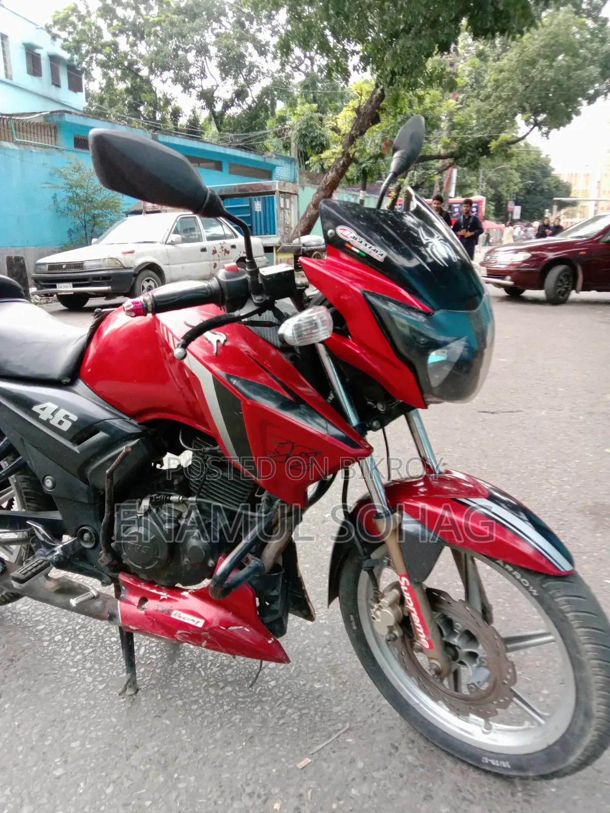 TVS Apache RTR 160 2V 2018 Red