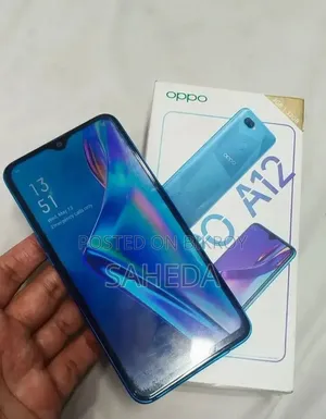 New Oppo A12 64 GB Blue