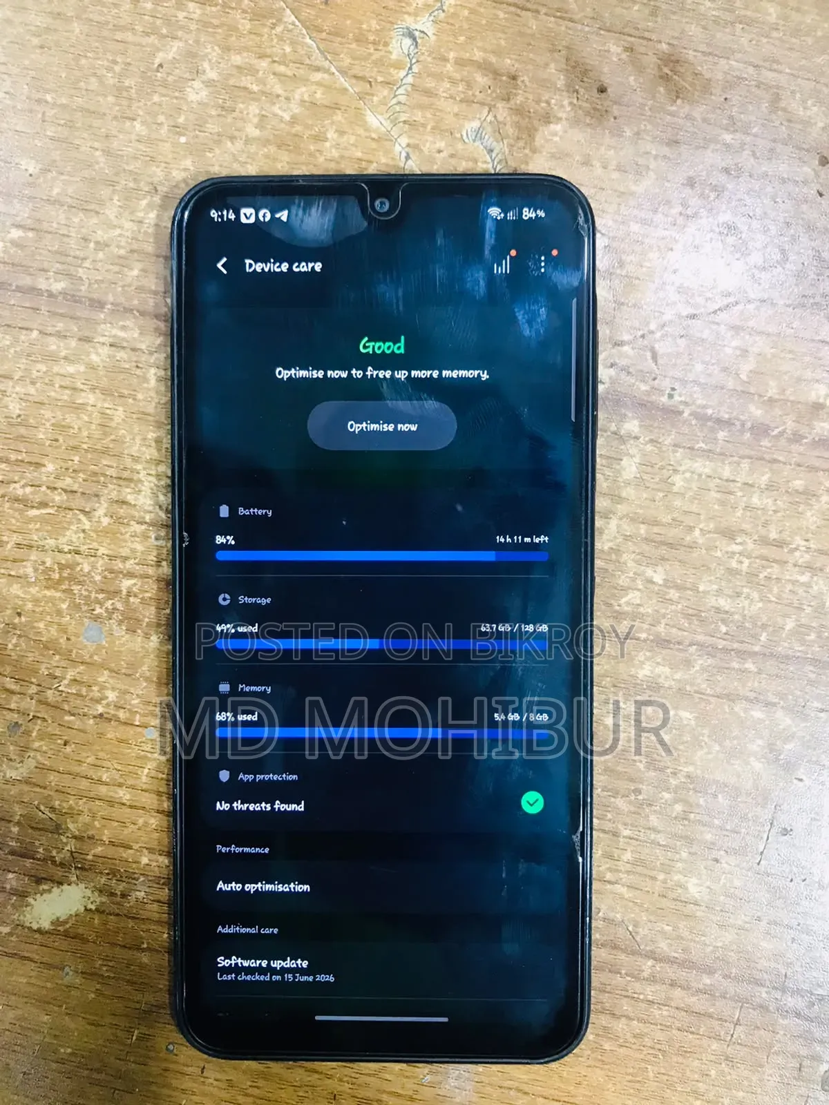 Samsung Galaxy A26 128 GB Black