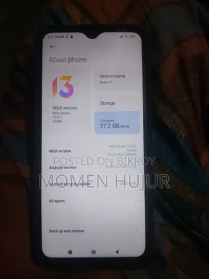 Xiaomi Redmi 9 ৬৪ জিবি কালো