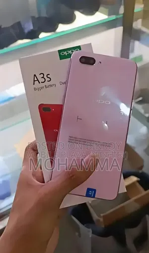 New Oppo A3s 256 GB Pink