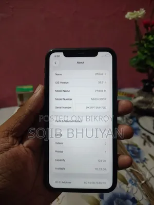 Apple iPhone 11 128 GB Black