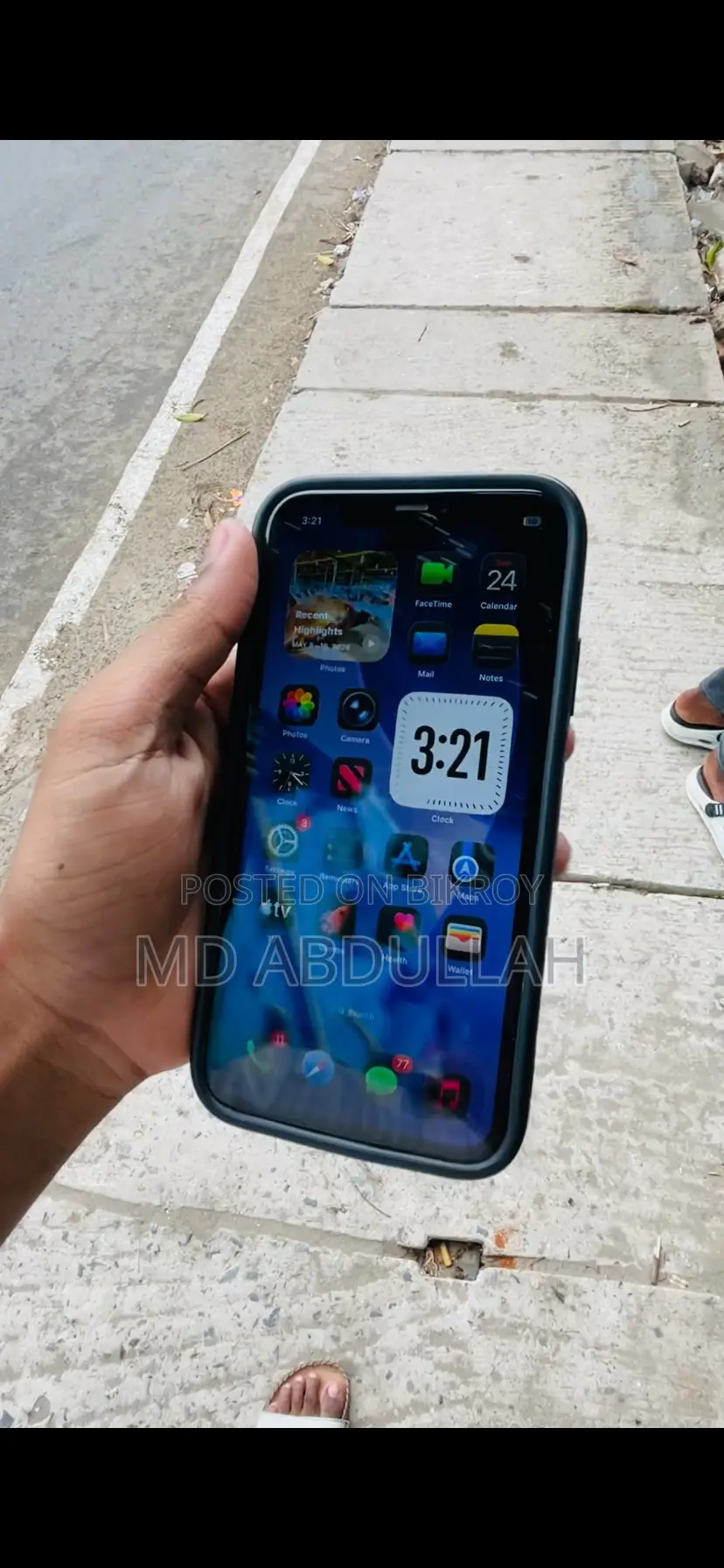 নতুন অ্যাপল আইফোন ১১ ৬৪ জিবি কালো