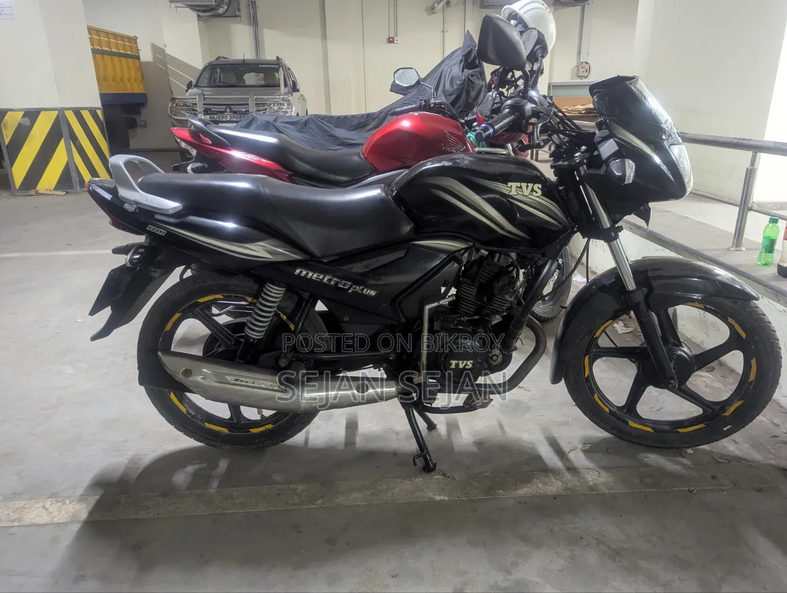 TVS Metro Plus 2016 Black