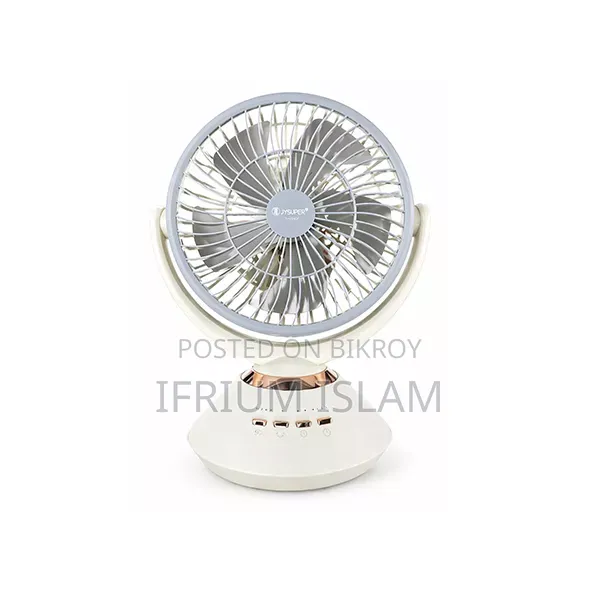 Jy Super Rechargeable Table Fan