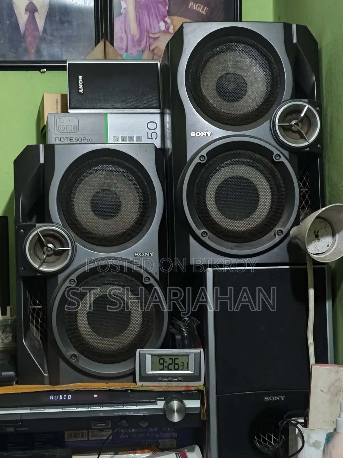 Sony Vx-555 Speaker's