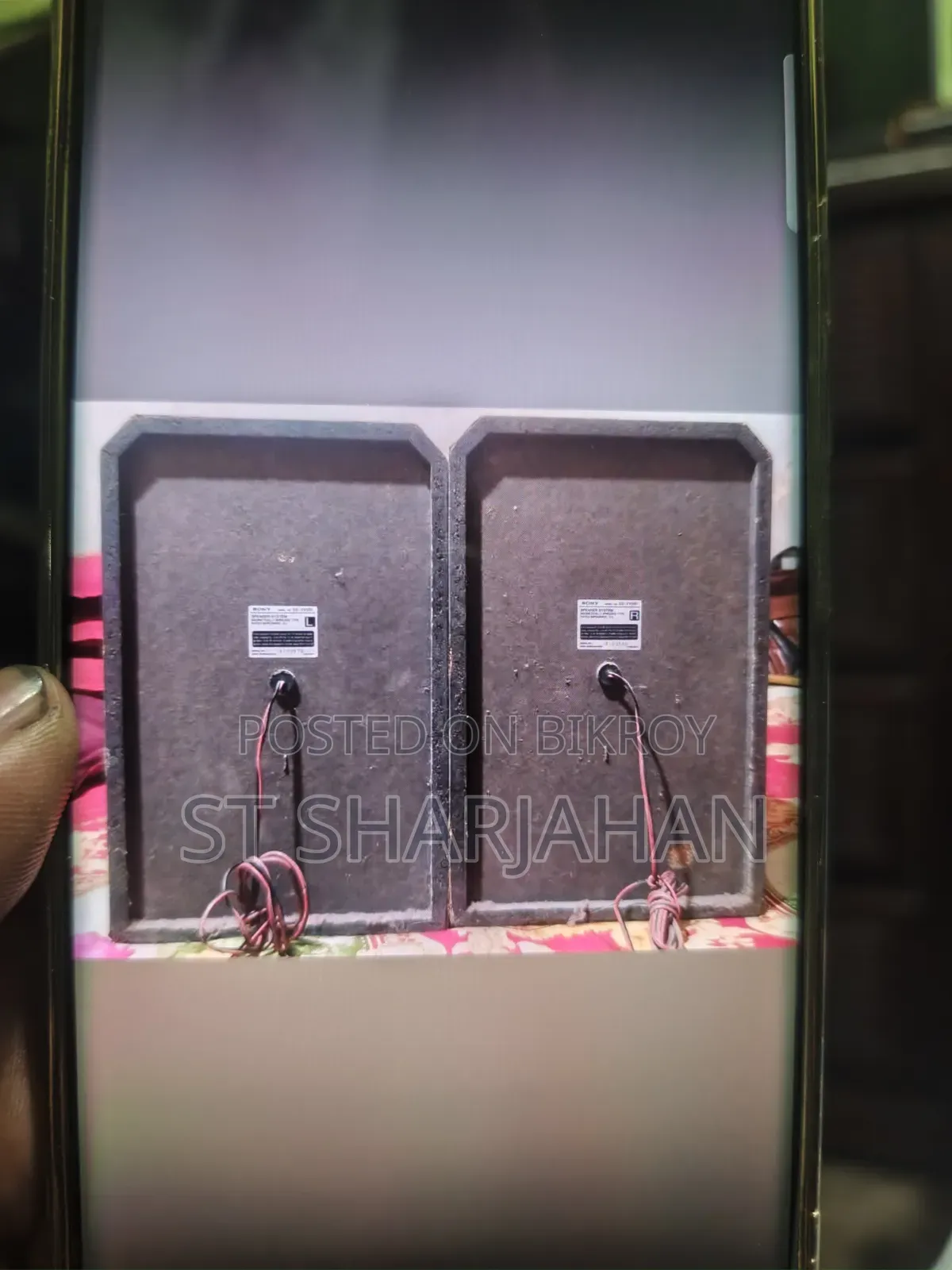 Sony Vx-555 Speaker's