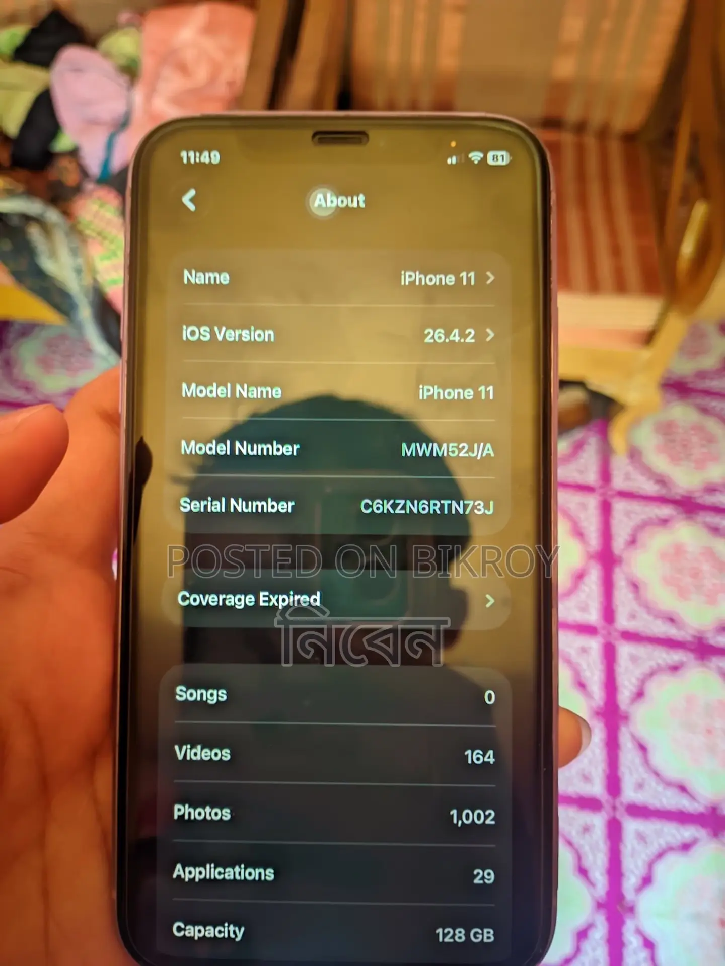 Apple iPhone 11 128 GB Purple
