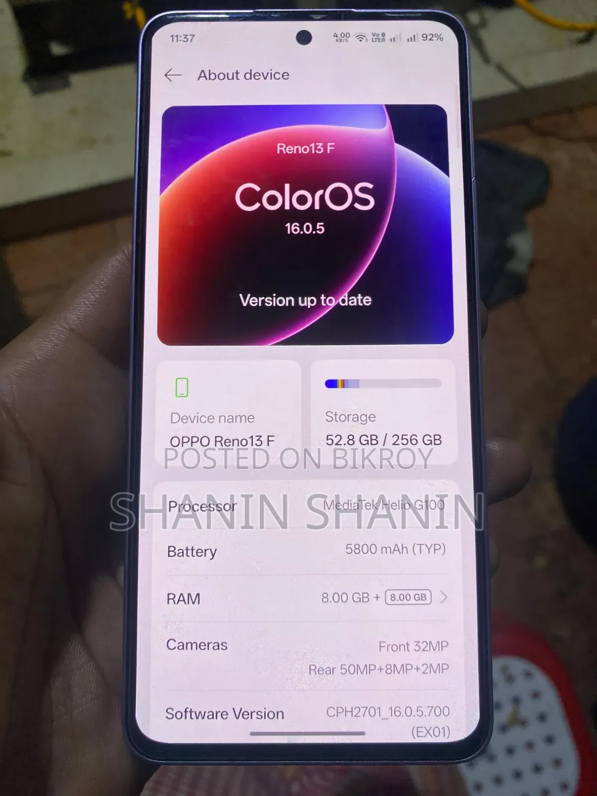 Oppo Reno13 F 256 GB