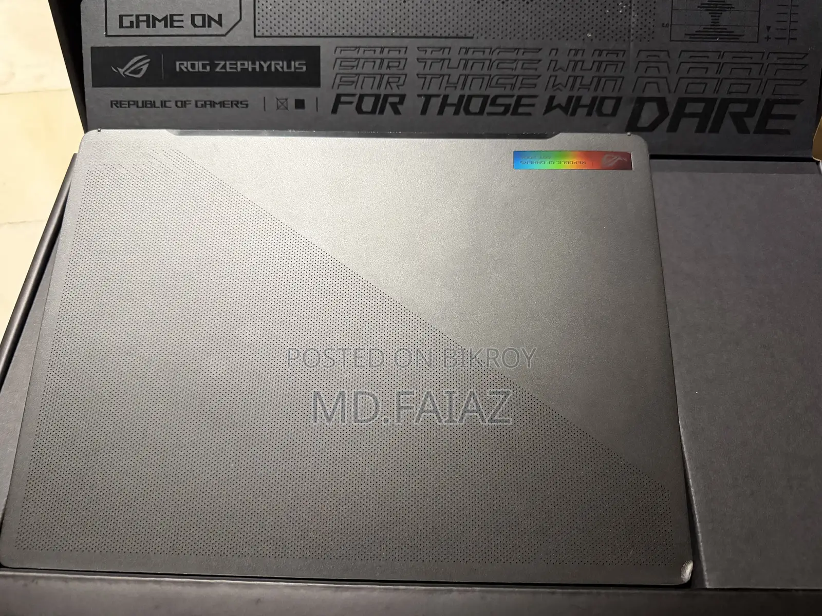 Laptop Asus ROG Zephyrus G14 16GB AMD Ryzen 9 SSD 1T