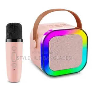 Wireless Portable Speaker With Microphone