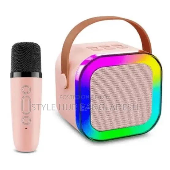Wireless Portable Speaker With Microphone