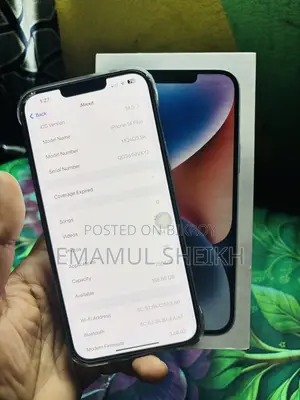 New Apple iPhone 14 Plus 256 GB Blue