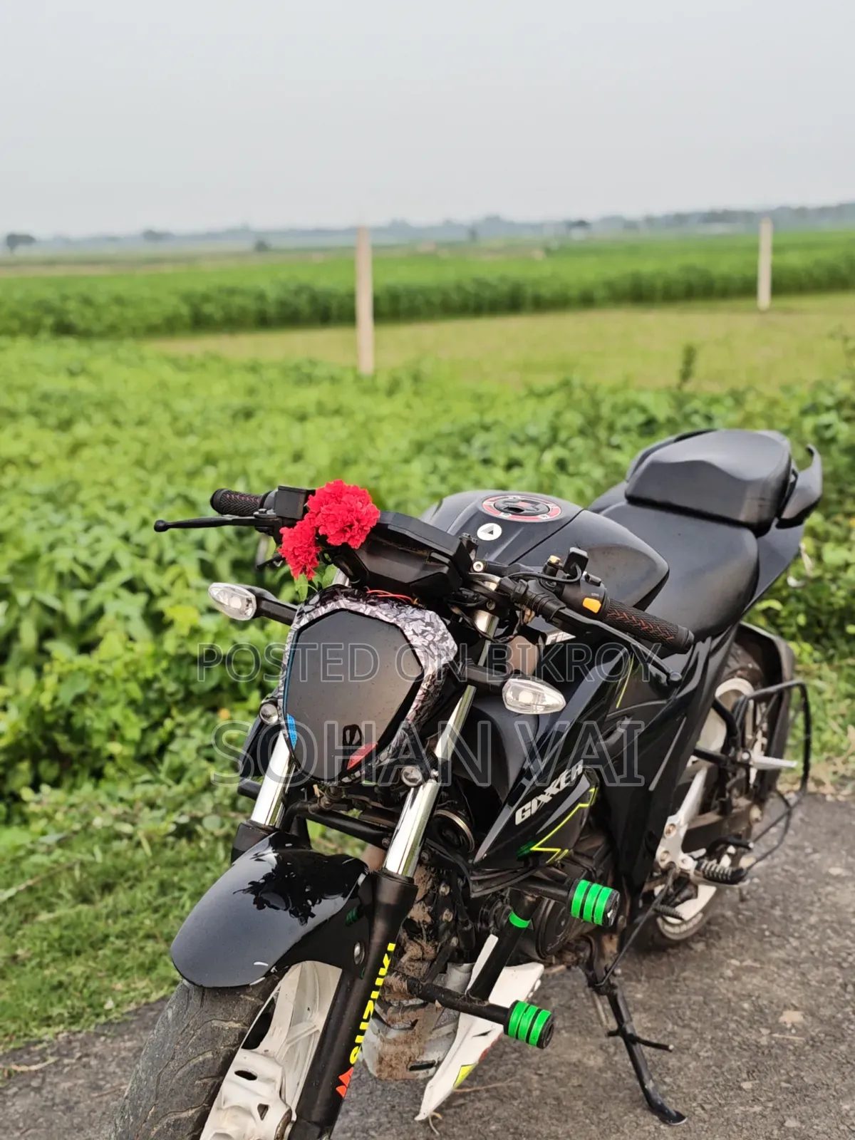 Suzuki Gixxer Fi ABS 2024 Black