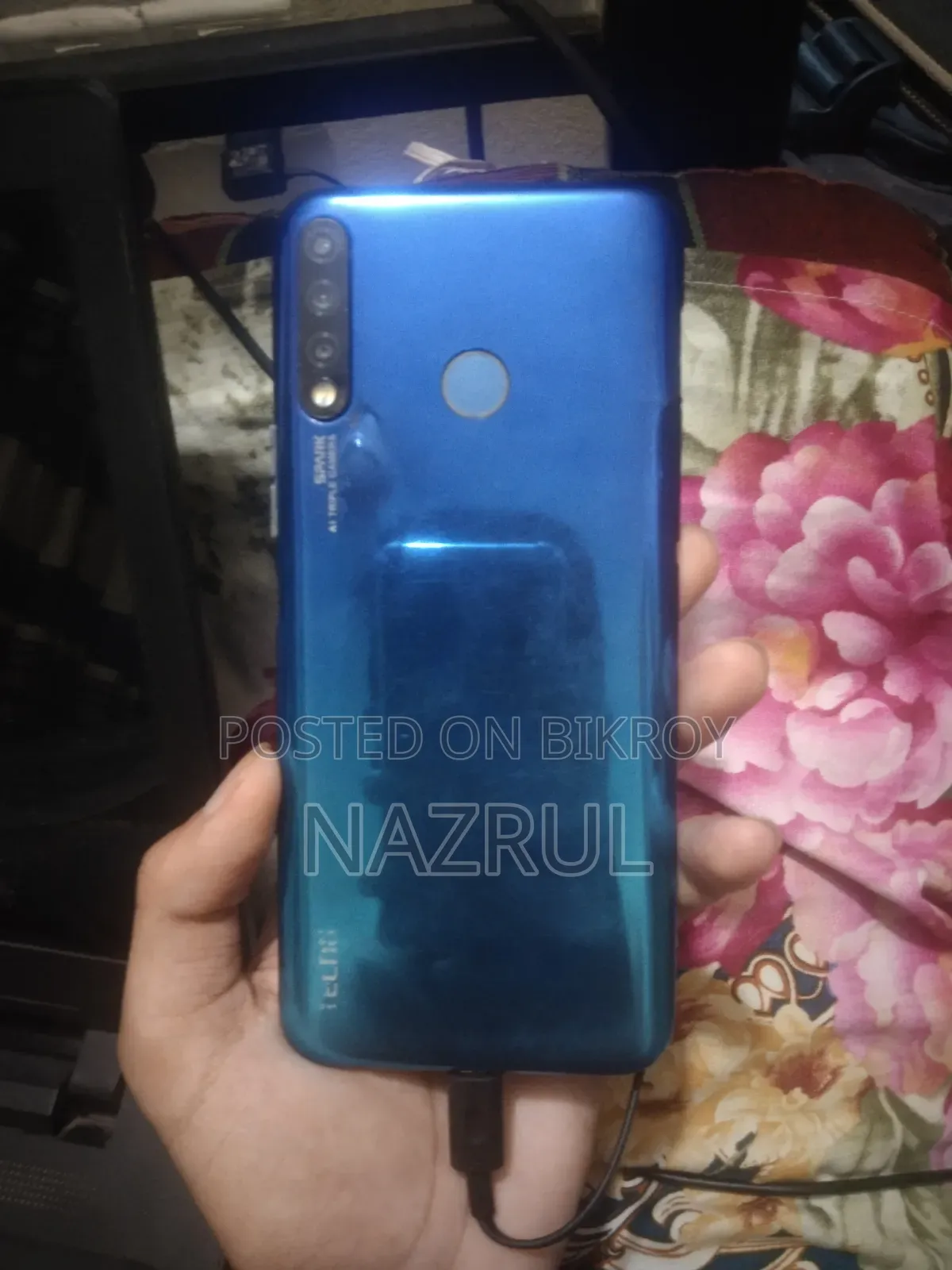 Tecno Spark 4 64 GB Blue