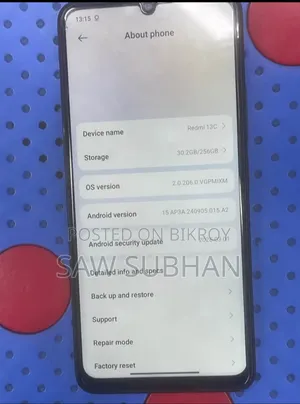 Xiaomi Redmi 13C 128 GB Black