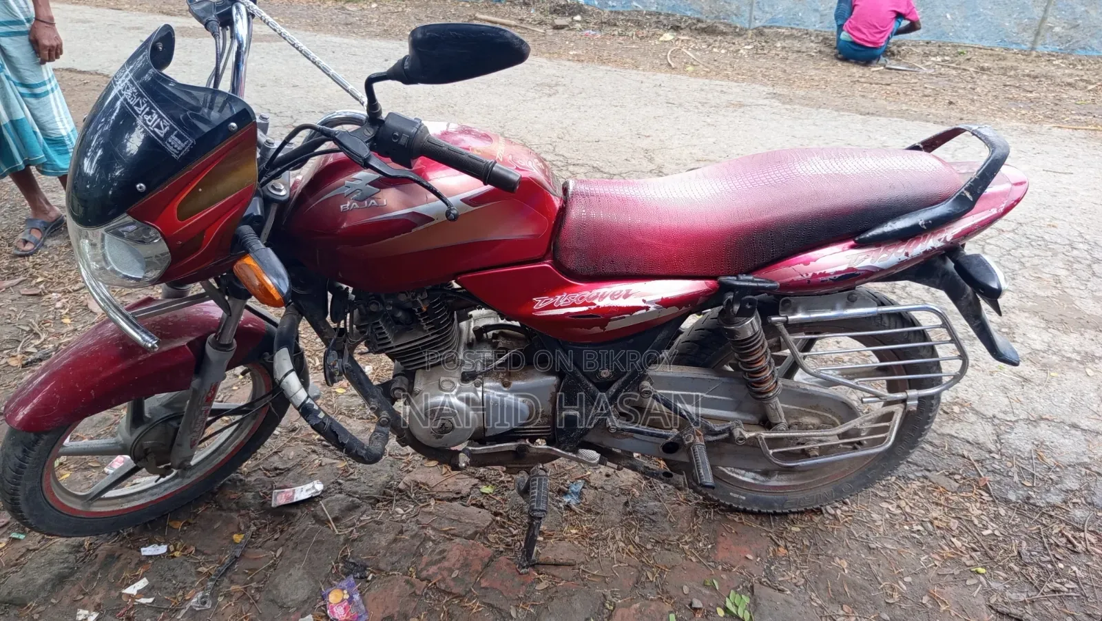 বাজাজ ডিসকভার ১২৫ ২০১৯ লাল
