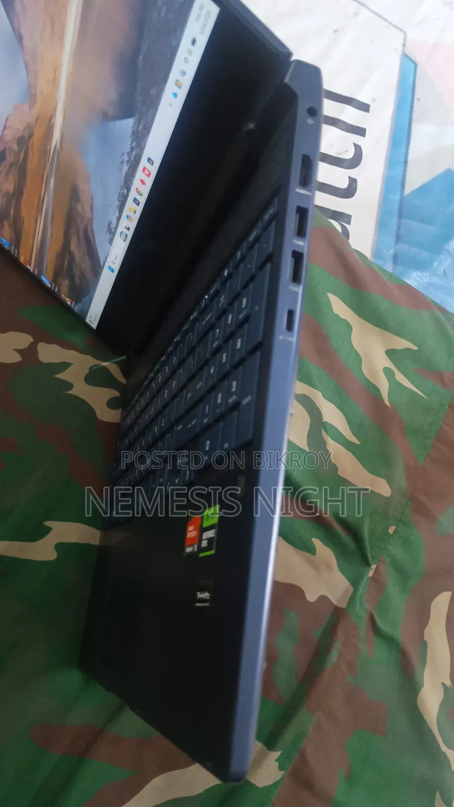 Laptop HP Victus 16 16GB AMD Ryzen 5 SSD 512GB