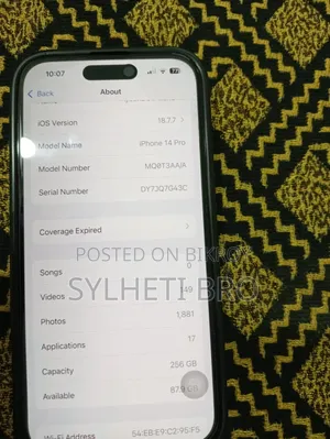 Apple iPhone 14 Pro 256 GB Black