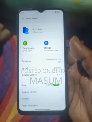 Oppo A56 5G 256 GB Purple