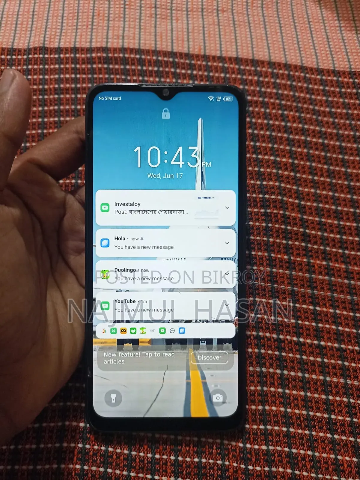 Infinix Smart 7 64 GB Black