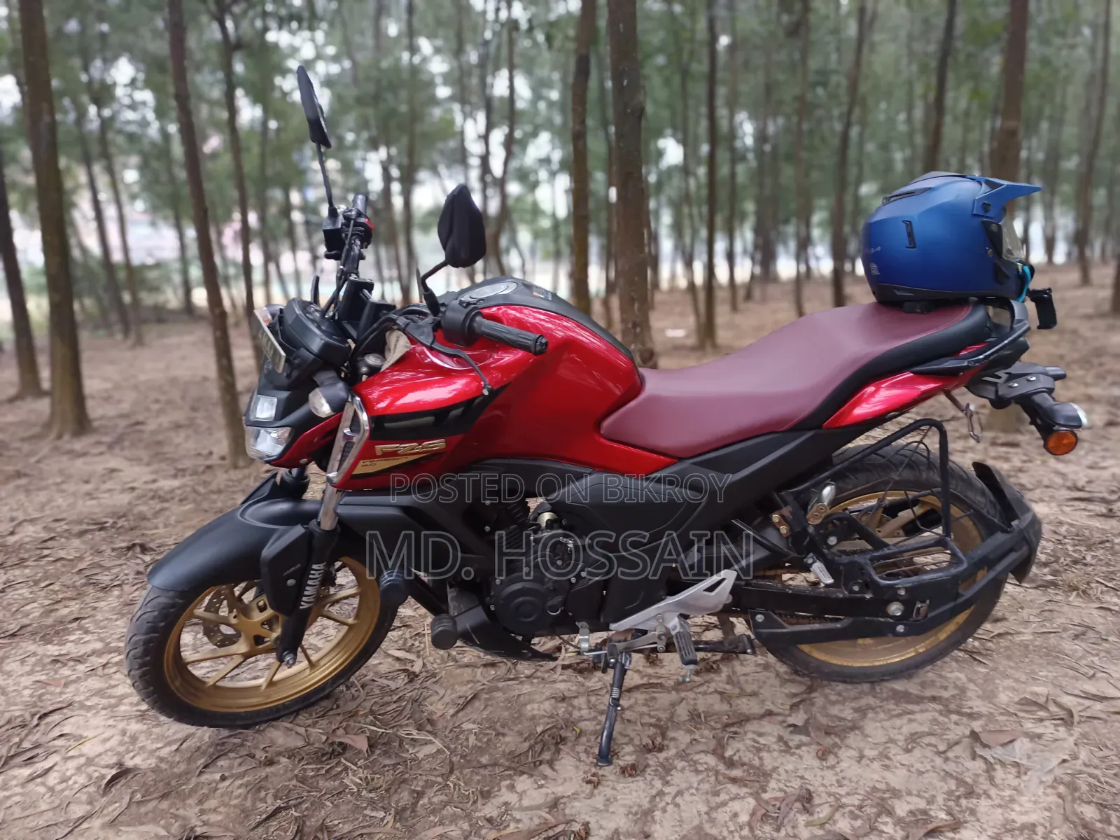 ইয়ামাহা এফজেডএস ভি৩ ২০২৫ লাল