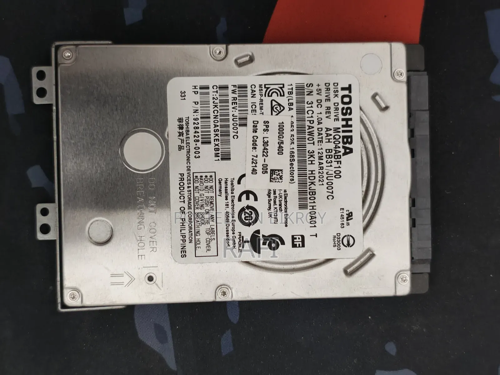 Laptop Harddisk 1TB