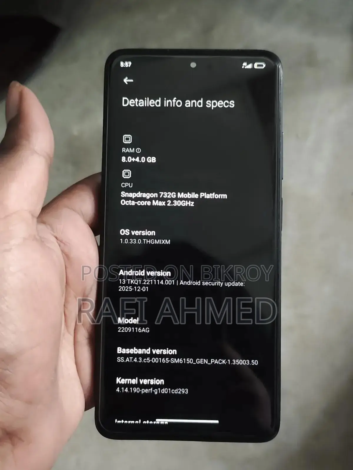 Xiaomi Redmi Note 12 Pro 256 GB Gray