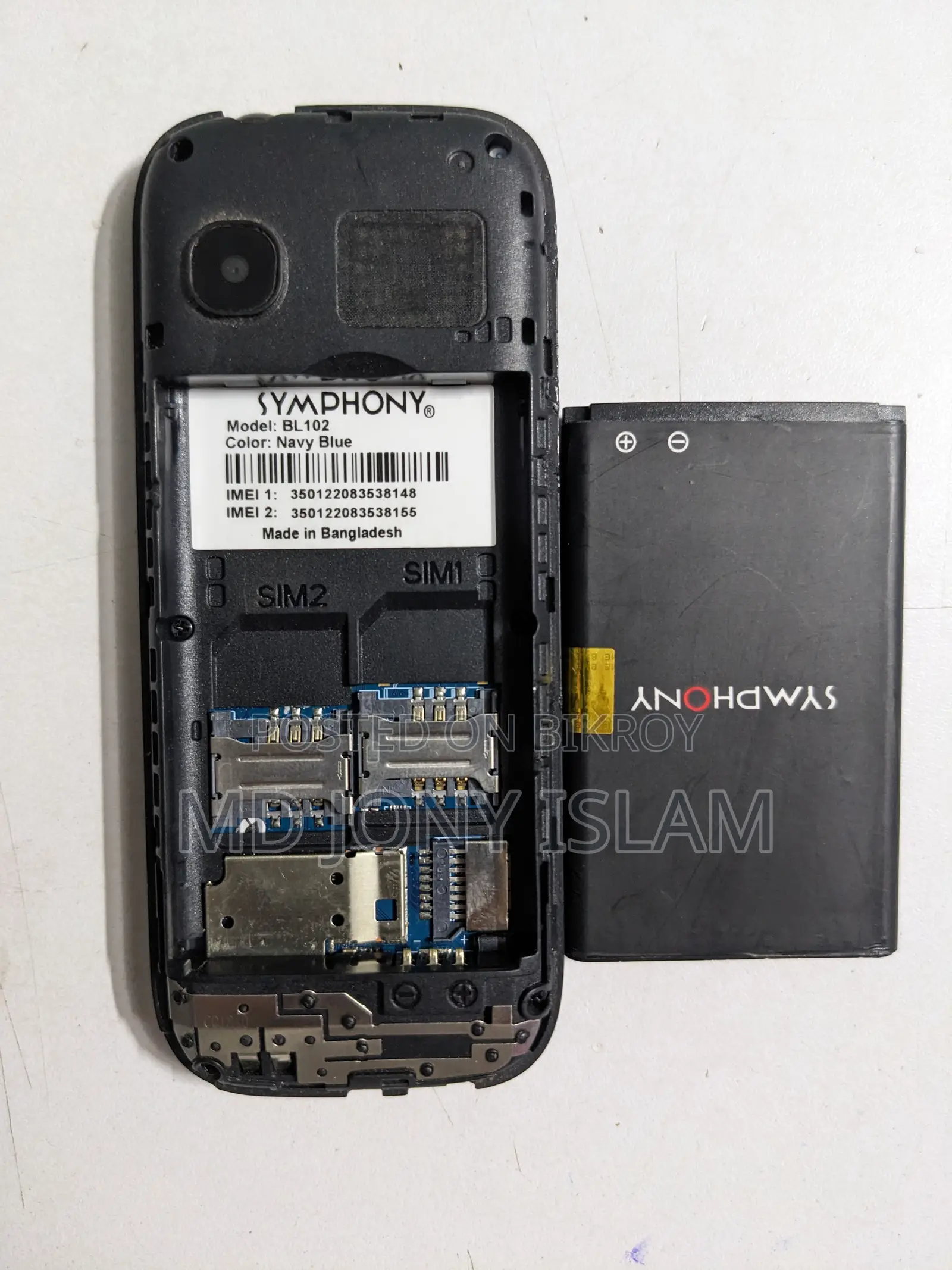Symphony BL102 Black