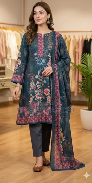 Pakistani Zam Zam Three Piece Unstitch